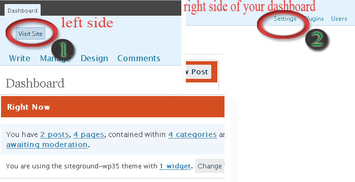 Edit Blog Wordpress