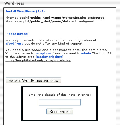 Final Pages Loaded Wordpress